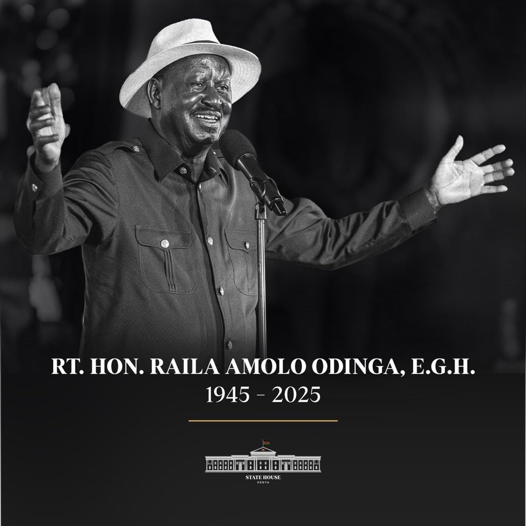 Raila Odinga, Kenya’s Tenacious Champion of Democracy dies at 80