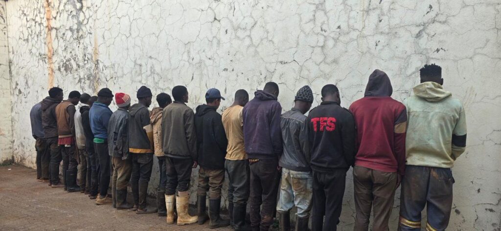 JOINT SECURITY OPERATION IN PILGRIM’S REST NETS 17 IN ILLEGAL MINING SWOOP