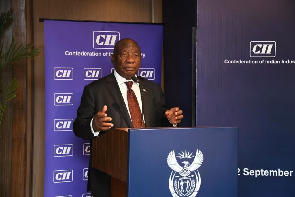 South Africa and India Push for New Economic Partnership, Ramaphosa Says