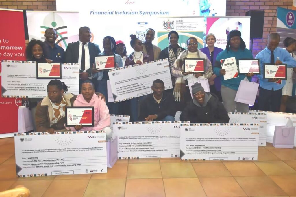 DEDECT hands start-up packages to top 10 youth enterprises in Dr Kenneth Kaunda District